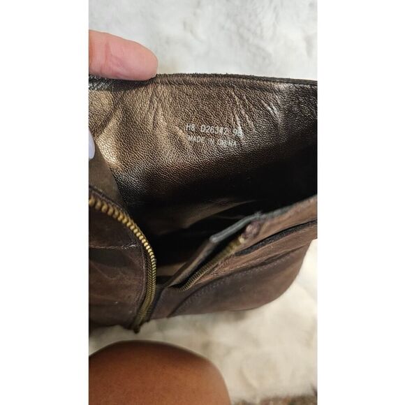 Cole Haan Distressed Brown Friar Ankle Boots Size 9 - Picture 9 of 12